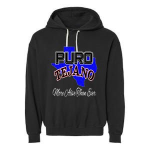 Puro Tejano Garment-Dyed Fleece Hoodie