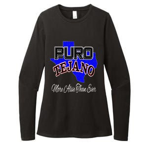 Puro Tejano Womens CVC Long Sleeve Shirt