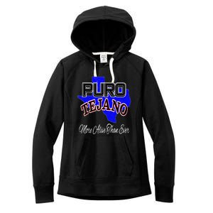 Puro Tejano Women's Fleece Hoodie