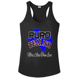 Puro Tejano Ladies PosiCharge Competitor Racerback Tank