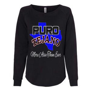 Puro Tejano Womens California Wash Sweatshirt