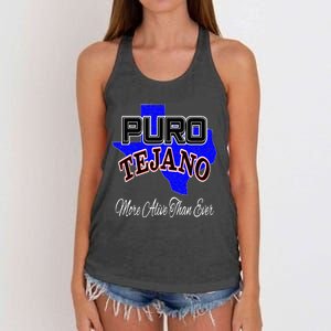 Puro Tejano Women's Knotted Racerback Tank