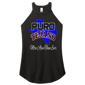 Puro Tejano Women's Perfect Tri Rocker Tank