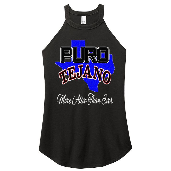 Puro Tejano Women's Perfect Tri Rocker Tank