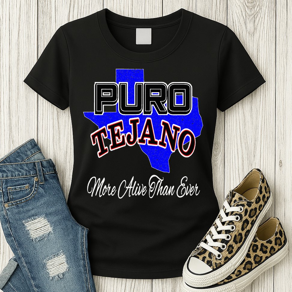 Puro Tejano Womens T-Shirt