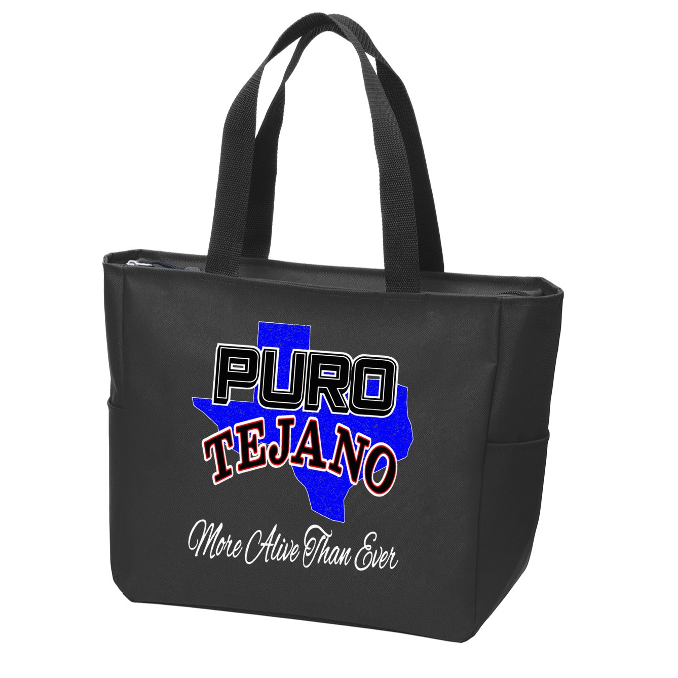 Puro Tejano Zip Tote Bag