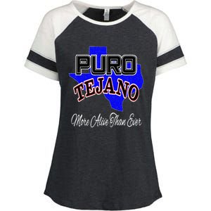 Puro Tejano Enza Ladies Jersey Colorblock Tee