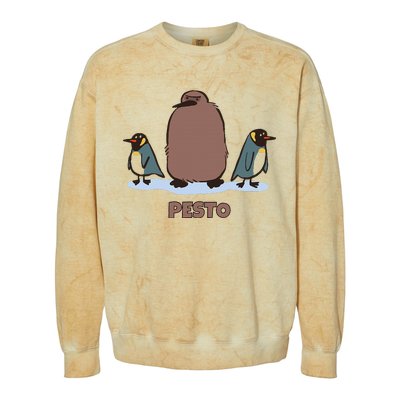 Pesto The Penguin More To Love Penguin Baby Colorblast Crewneck Sweatshirt