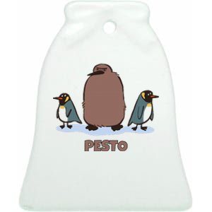 Pesto The Penguin More To Love Penguin Baby Ceramic Bell Ornament