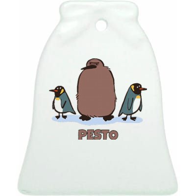 Pesto The Penguin More To Love Penguin Baby Ceramic Bell Ornament