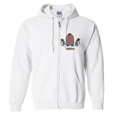 Pesto The Penguin More To Love Penguin Baby Full Zip Hoodie