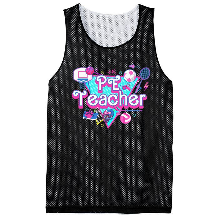 Pe Teacher Mesh Reversible Basketball Jersey Tank