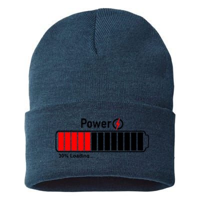 Power Timeline Sustainable Knit Beanie