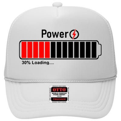 Power Timeline High Crown Mesh Back Trucker Hat