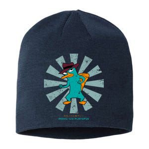 Perry The Platypus Retro Japanese Sustainable Beanie