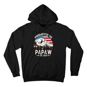 Promoted To Papaw 2024 Soon To Be Dad 2024 New Dad Hoodie