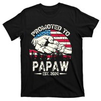 Promoted To Papaw 2024 Soon To Be Dad 2024 New Dad T-Shirt