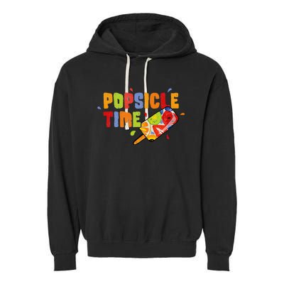 Popsicle Time Garment-Dyed Fleece Hoodie