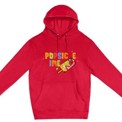 Popsicle Time Premium Pullover Hoodie