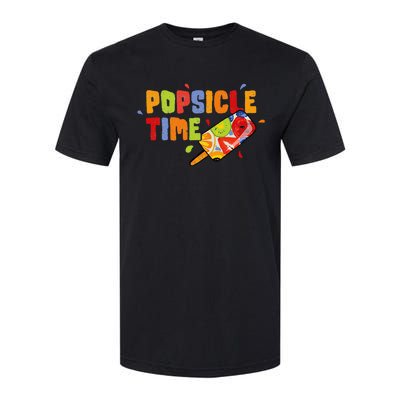 Popsicle Time Softstyle CVC T-Shirt