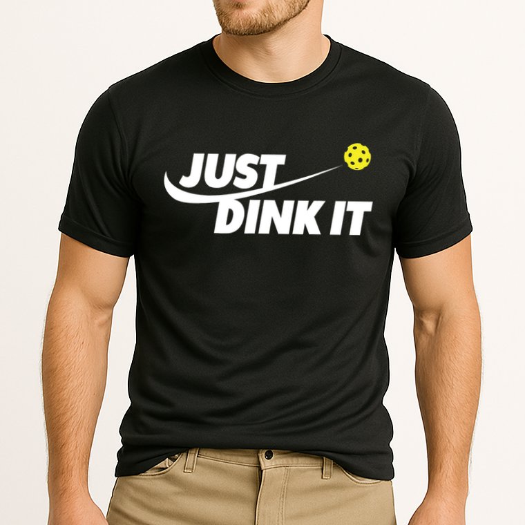 Pickleball Tshirts Pickleball Shirt Just Dink It TShirt Cooling Performance Crew T-Shirt
