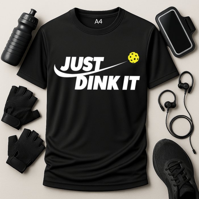 Pickleball Tshirts Pickleball Shirt Just Dink It TShirt Cooling Performance Crew T-Shirt