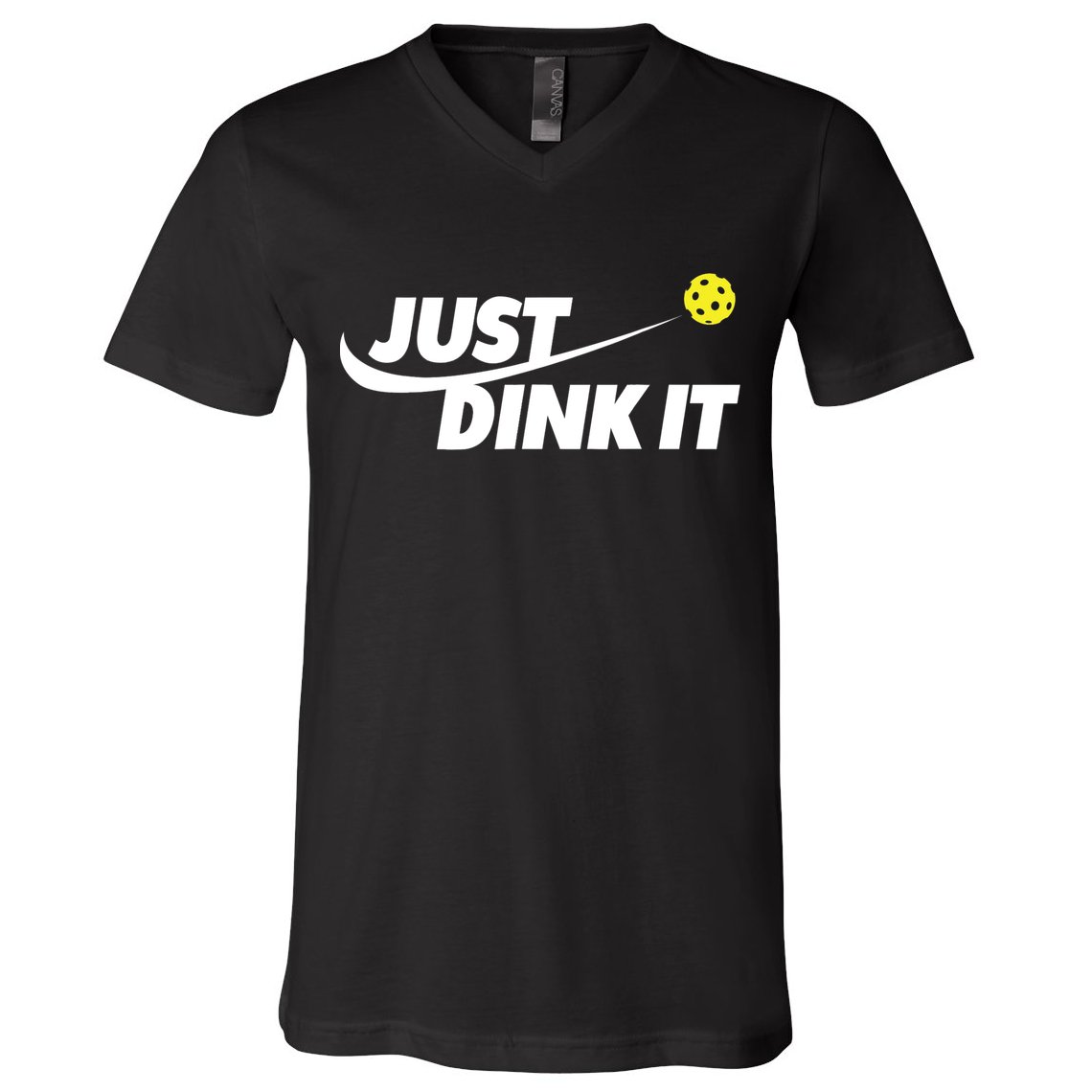 Pickleball Tshirts Pickleball Shirt Just Dink It TShirt V-Neck T-Shirt