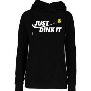 Pickleball Tshirts Pickleball Shirt Just Dink It TShirt Womens Funnel Neck Pullover Hood