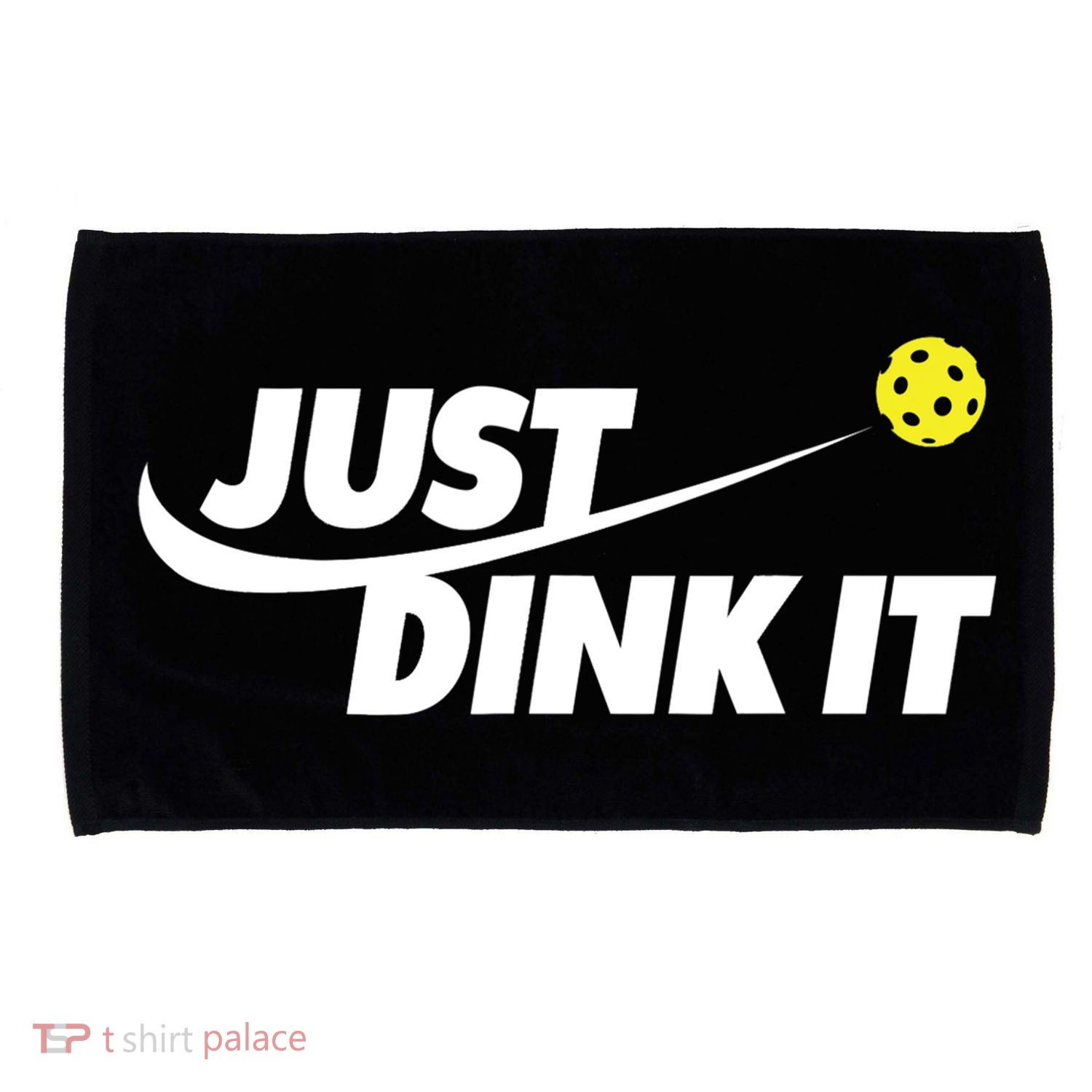 Pickleball Tshirts Pickleball Shirt Just Dink It TShirt Microfiber Hand Towel
