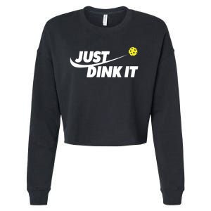 Pickleball Tshirts Pickleball Shirt Just Dink It TShirt Cropped Pullover Crew