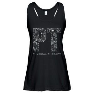 Physical Therapist Physical Therapy Gift PT Month Ladies Essential Flowy Tank