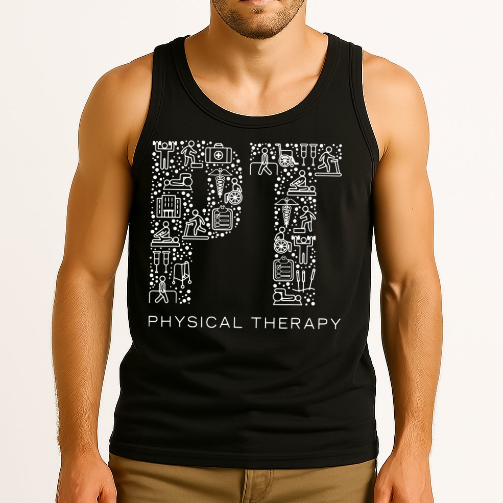Physical Therapist Physical Therapy Gift PT Month Tank Top