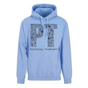 Physical Therapist Physical Therapy Gift PT Month Unisex Surf Hoodie