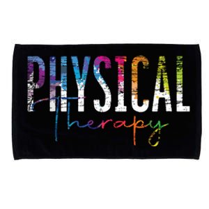 Physical Therapist PT Exercise Colorful Physical Therapy Microfiber Hand Towel