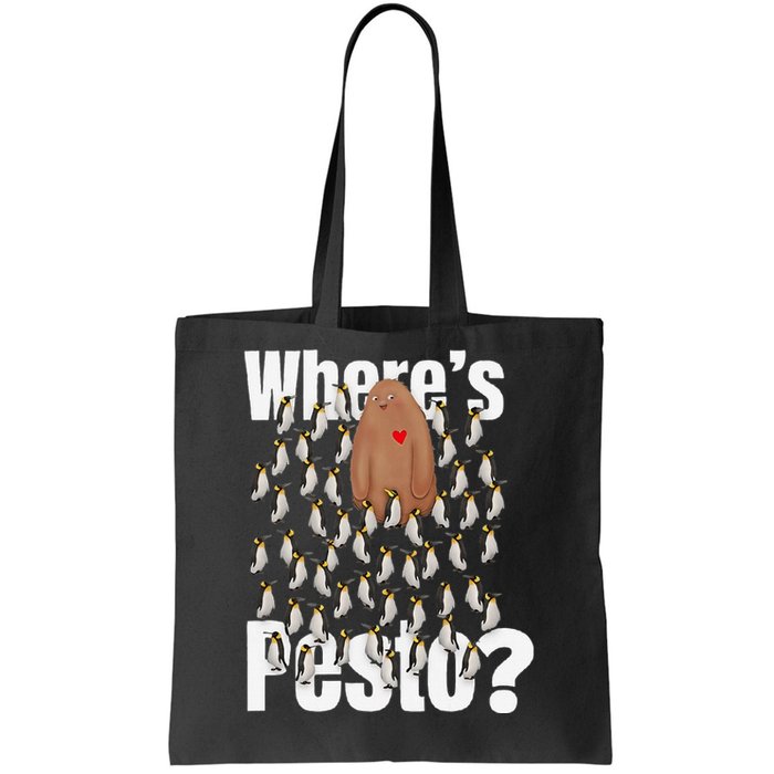 Pesto The Penguin More To Love Cute Animal Lovers Tote Bag