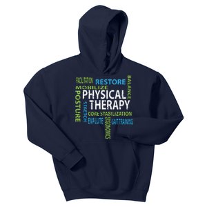 Physical Therapist PT Gift Motivational Physical Therapy Kids Hoodie