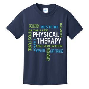 Physical Therapist PT Gift Motivational Physical Therapy Kids T-Shirt