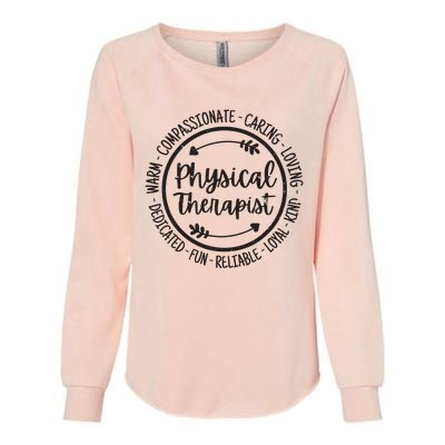 Physical Therapist PT Physical Therapy Physiotherapy Vintage Womens California Wash Sweatshirt