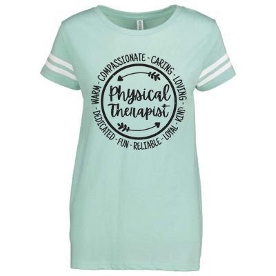 Physical Therapist PT Physical Therapy Physiotherapy Vintage Enza Ladies Jersey Football T-Shirt