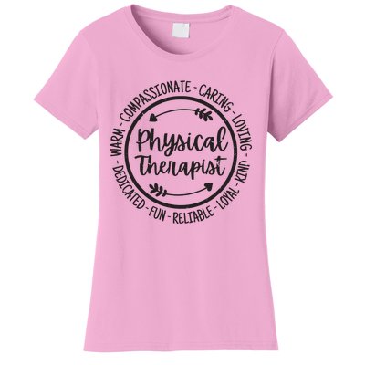 Physical Therapist PT Physical Therapy Physiotherapy Vintage Women's T-Shirt