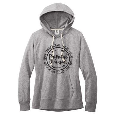 Physical Therapist PT Physical Therapy Physiotherapy Vintage Women's Fleece Hoodie