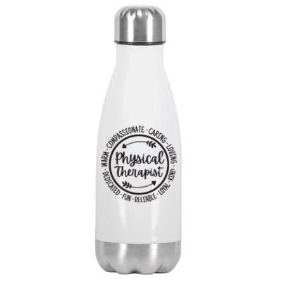 Physical Therapist PT Physical Therapy Physiotherapy Vintage Stainless Steel Insulated Water Bottle