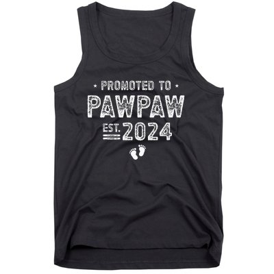 Promoted To Pawpaw 2024 Soon To Be Pawpaw Tank Top