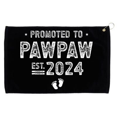 Promoted To Pawpaw 2024 Soon To Be Pawpaw Grommeted Golf Towel