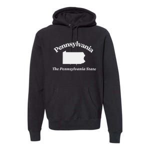 Pennsylvania The Pennsylvania State Premium Hoodie