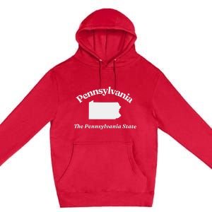 Pennsylvania The Pennsylvania State Premium Pullover Hoodie