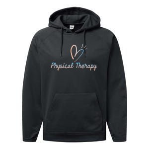 Physical Therapy Physical Therapist PT Physiotherapy Performance Fleece Hoodie