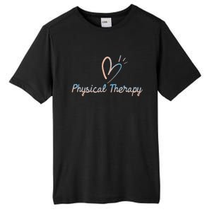 Physical Therapy Physical Therapist PT Physiotherapy Tall Fusion ChromaSoft Performance T-Shirt