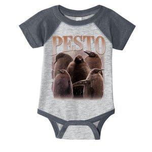 Pesto The Penguin Funny Baby Penguin Pesto Infant Baby Jersey Bodysuit