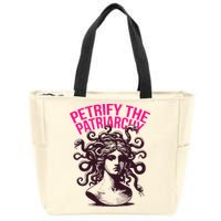 Petrify The Patriarchy Medusa Greek Mythology. Zip Tote Bag
